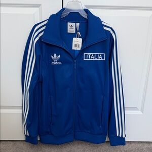 Adidas Royal Blue Italia Track Jacket